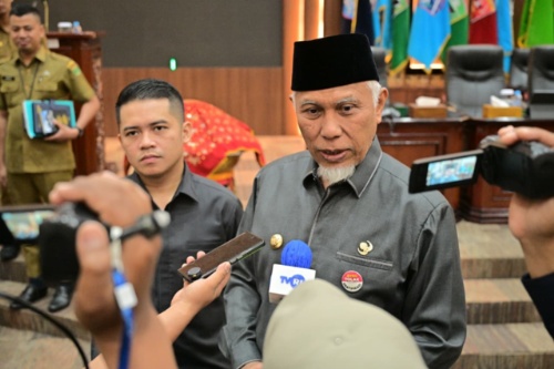 Gubernur Sumbar Mahyeldi Siapkan Sukuk dan Obligasi Daerah untuk Bangun Infrastruktur di Tengah Anggaran Terbatas
