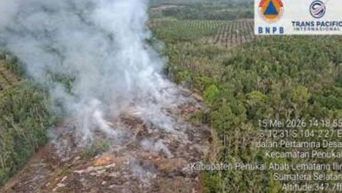 493 Hotspot Terdeteksi di Sumsel dalam 10 Hari, Muba dan OKI Masuk Zona Rawan Karhutla