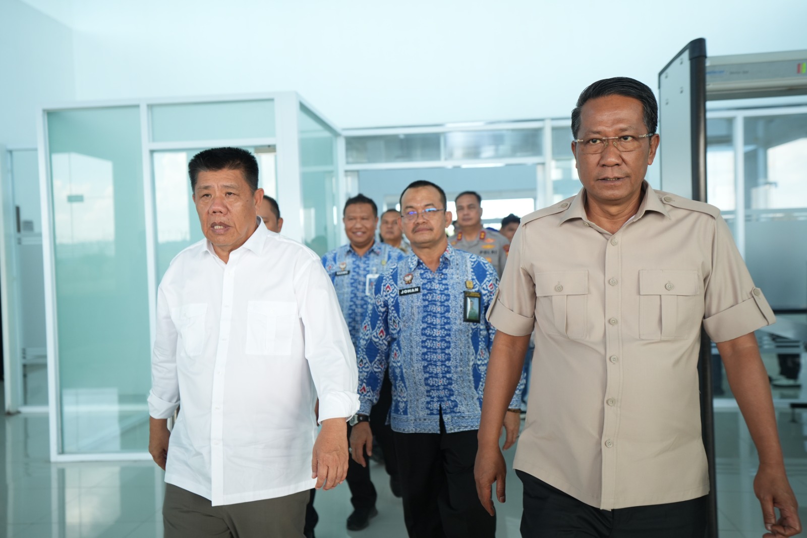 Gubernur Babel Hidayat Arsani Lepas Menteri Hukum Supratman Andi Agtas Usai Resmikan Posbankum di Pangkalpinang