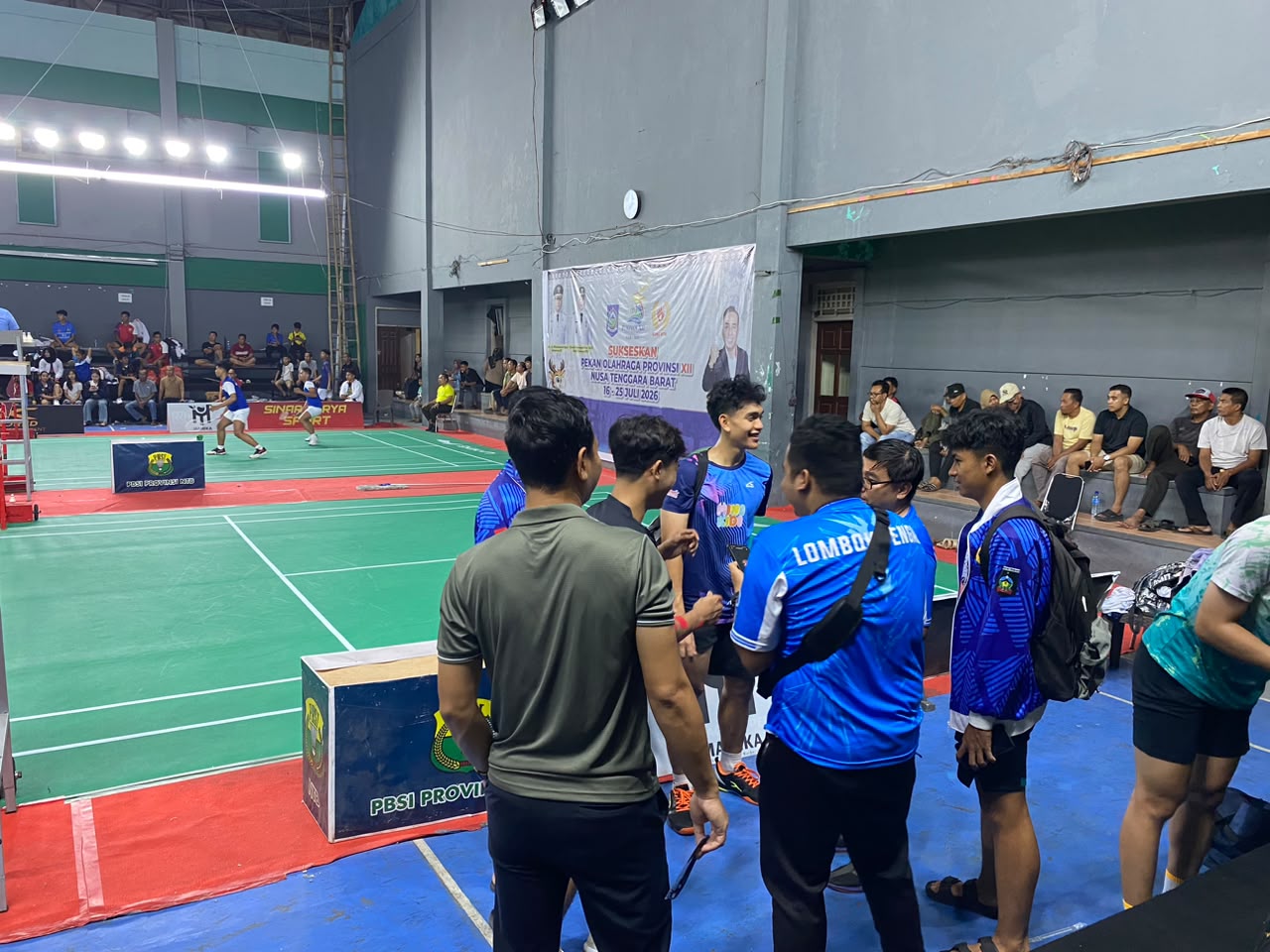 Tim Bulu Tangkis Lombok Tengah Bangkit di Hari Kedua Porprov NTB, Tiga Kemenangan Beruntun Setelah Tersungkur di Laga Perdana