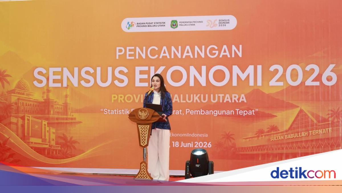 Gubernur Malut Sherly Tjoanda Laos Jadikan Sensus Ekonomi 2026 Acuan Kebijakan Pembangunan Daerah