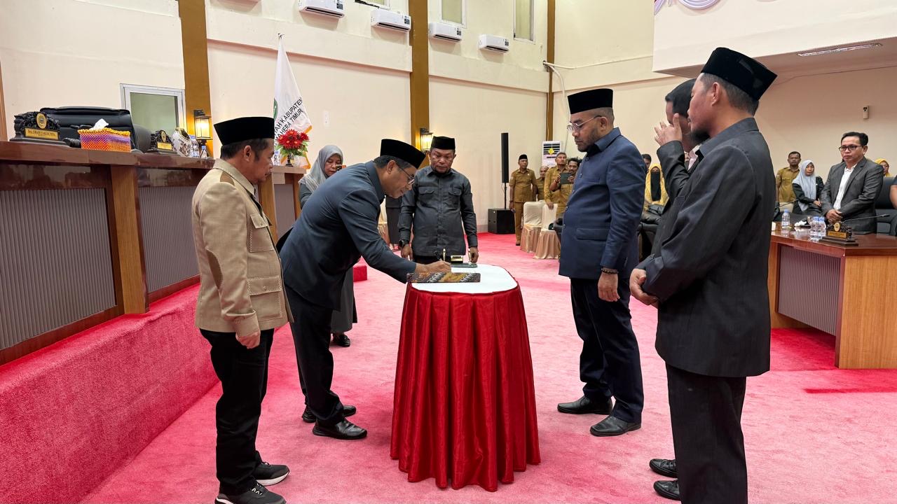 DPRD dan Pemkab Halmahera Timur Tuntaskan Pembahasan LPj APBD 2025, Bupati Sebut Ada 7 Komponen Laporan yang Diperiksa BPK