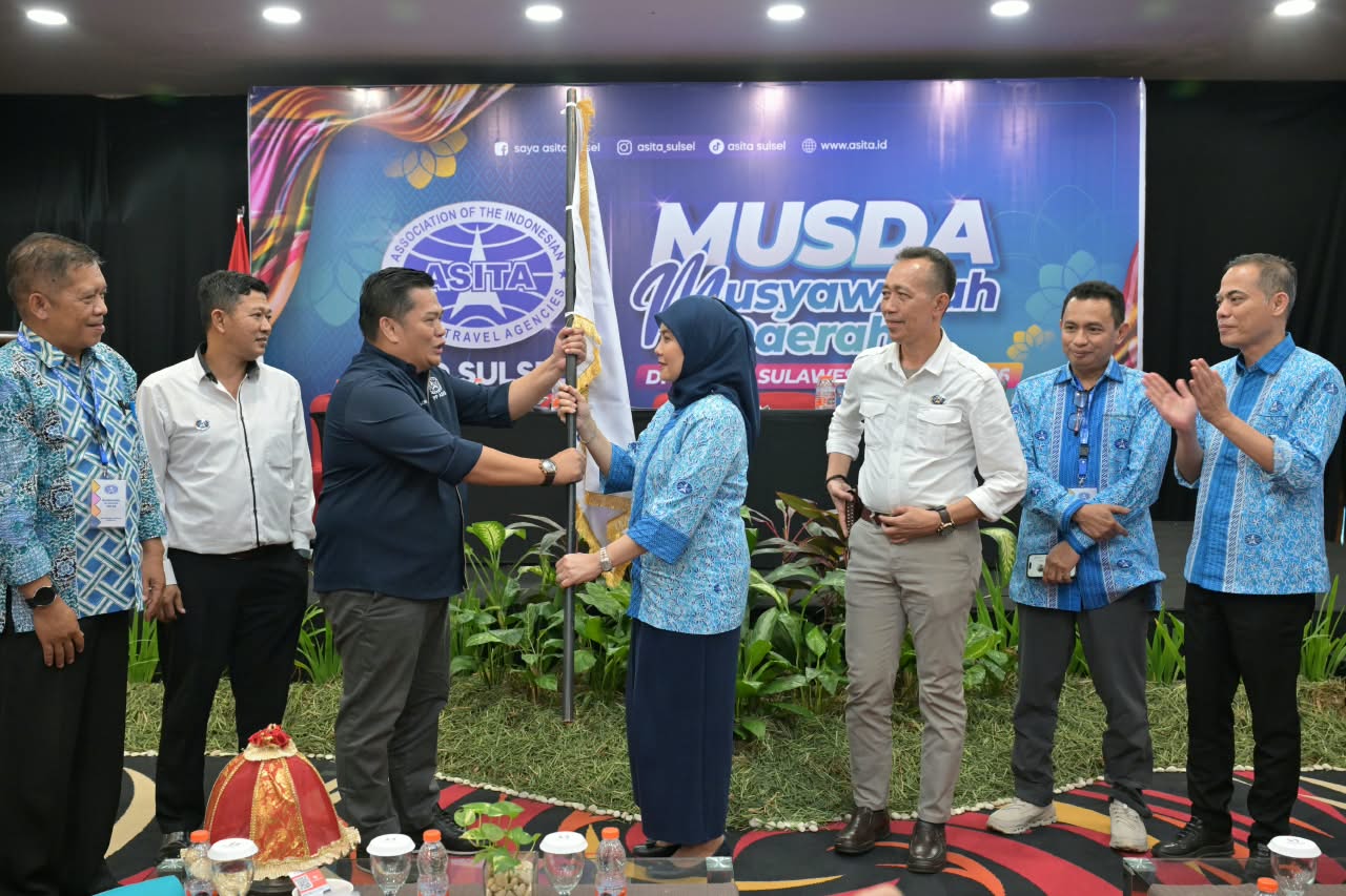 Aliyah Mustika Ilham Pimpin ASITA Sulsel 2026–2031 Secara Aklamasi, Bawa Visi Ekosistem Pariwisata Kelas Dunia