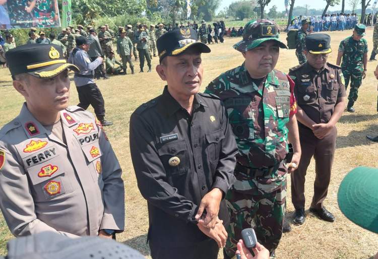 Bupati Bojonegoro Setyo Wahono Buka TMMD ke-129, Gelontorkan Rp5,28 Miliar untuk Bangun Konektivitas Desa Kesongo