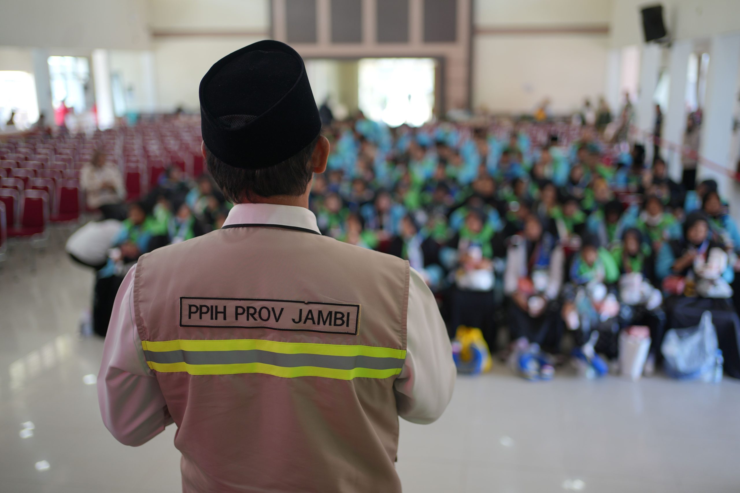 445 Jemaah Calhaj Kloter BTH 24 Jambi Mulai Masuki Asrama EHA, Campuran Enam Kabupaten/Kota