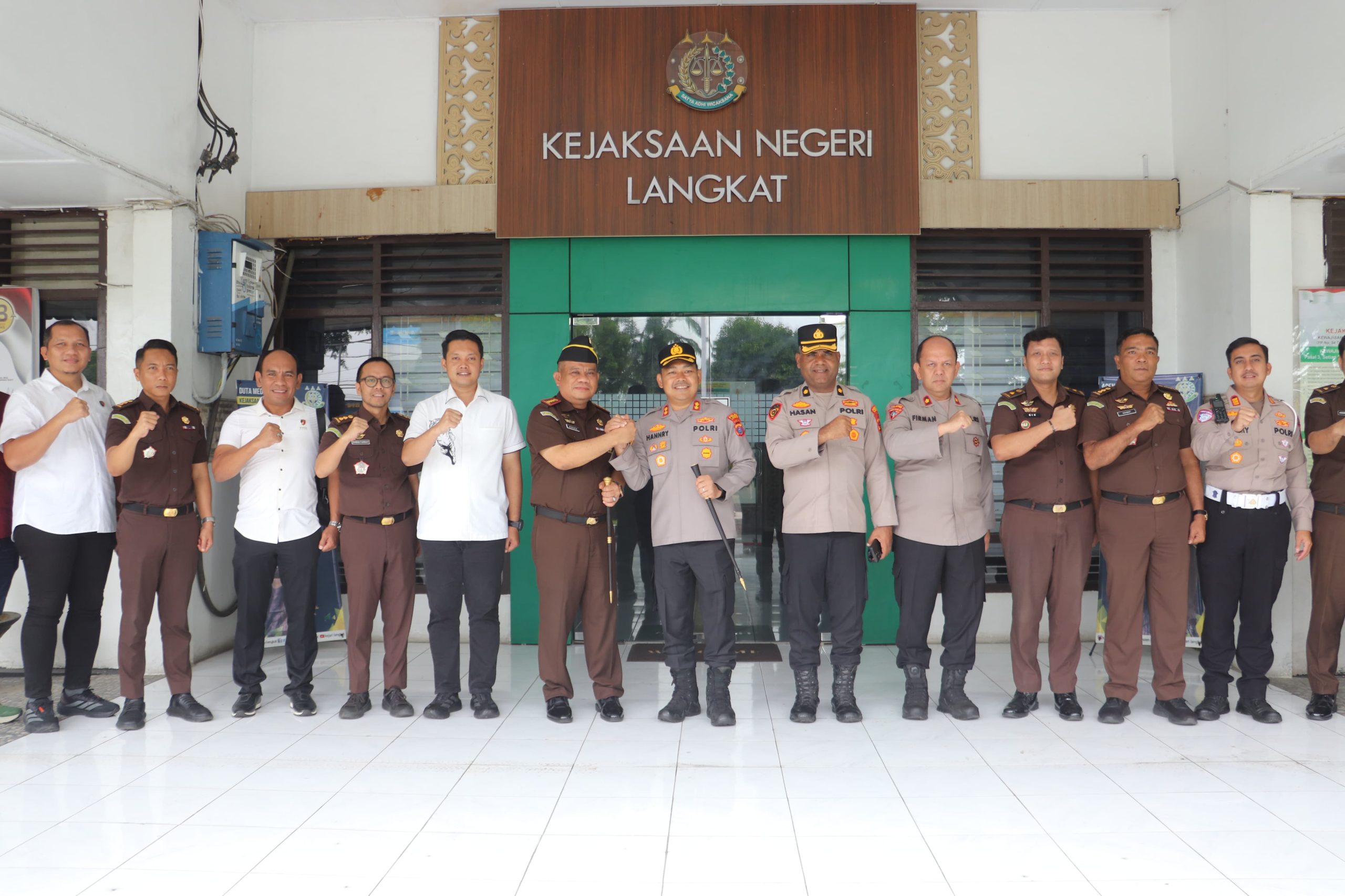 Perkuat Sinergi Tiga Pilar Hukum, Kapolres Langkat Sambangi Plt Bupati dan Kejari di Stabat