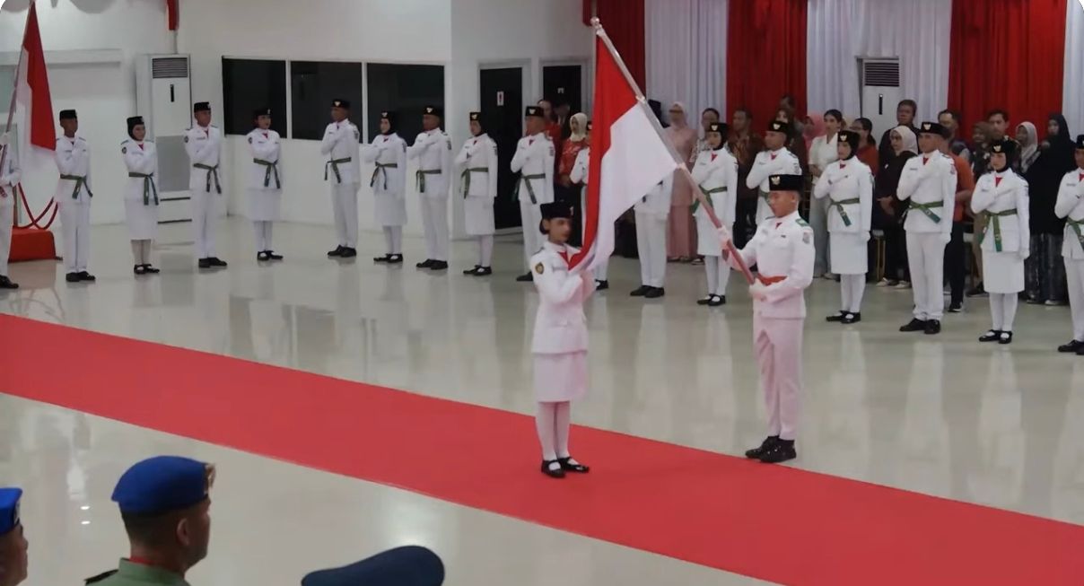 39 Anggota Paskibraka Balikpapan Dikukuhkan, 5 Pelajar Wakili Kaltim di HUT ke-81 RI