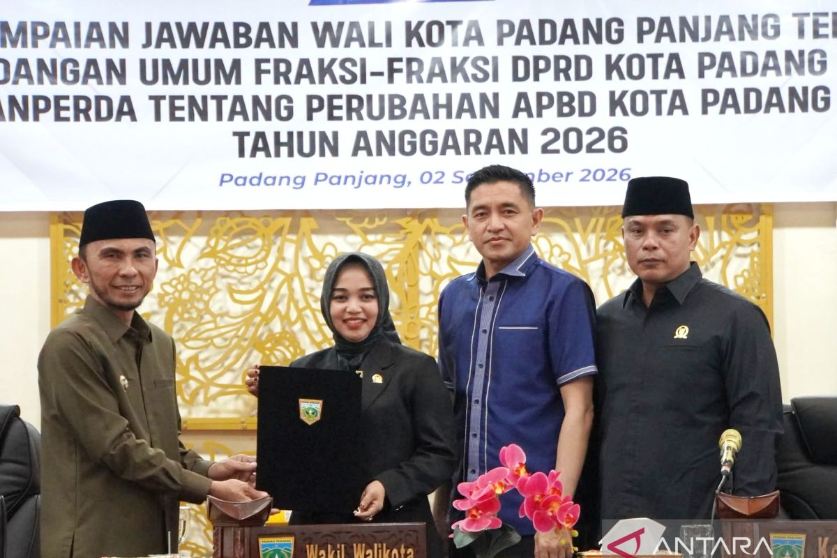 PAD Padang Panjang Turun 13,87 Persen, Rp 79 Miliar Mengalir dari Pusat untuk Rehabilitasi 6 Bencana