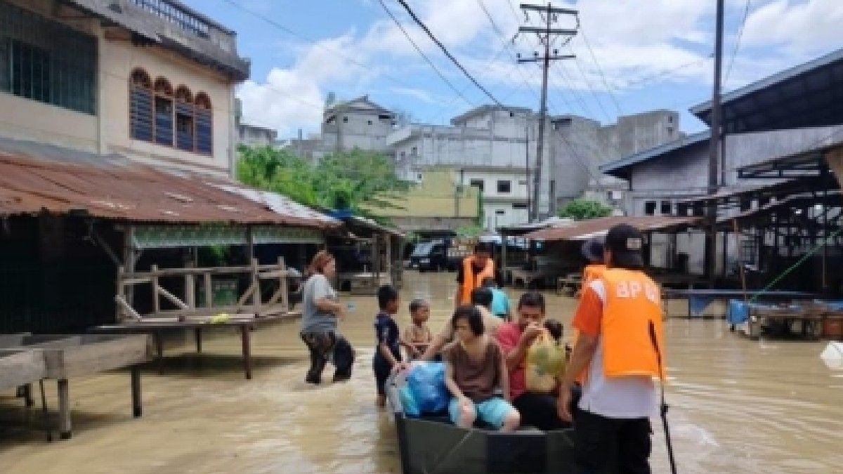 Banjir Tebing Tinggi Rendam 966 Rumah di Empat Kecamatan, Dua Sekolah Dasar dan Satu Puskesmas Ikut Terdampak