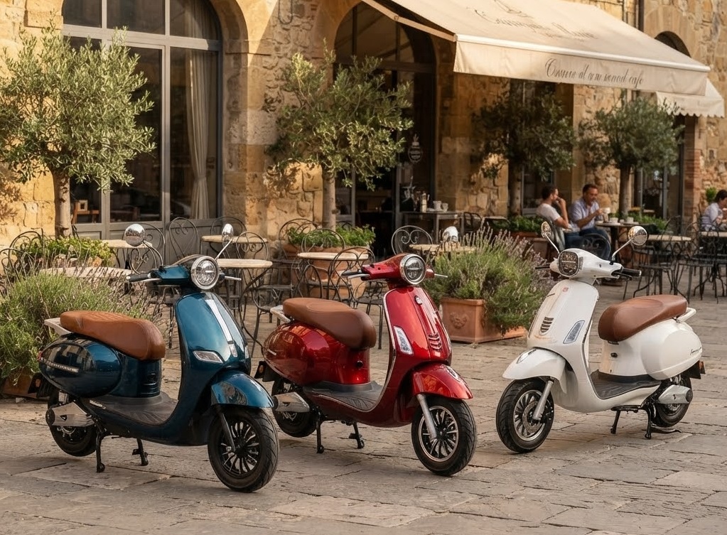 6 Motor Listrik Bergaya Retro ala Vespa dengan Harga Terjangkau, dari Rp9 Jutaan untuk Pencinta Estetika Klasik