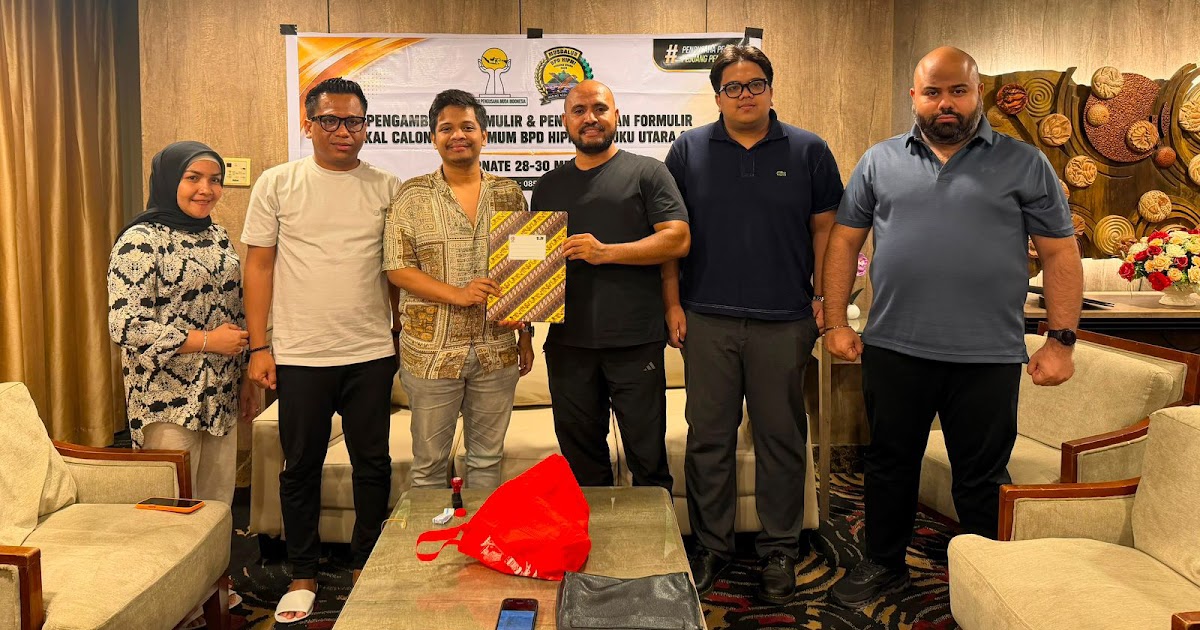 Abdul Kadir Uswanas Ambil Formulir Calon Ketum HIPMI Malut, Tawarkan Diri sebagai Jembatan Persatuan