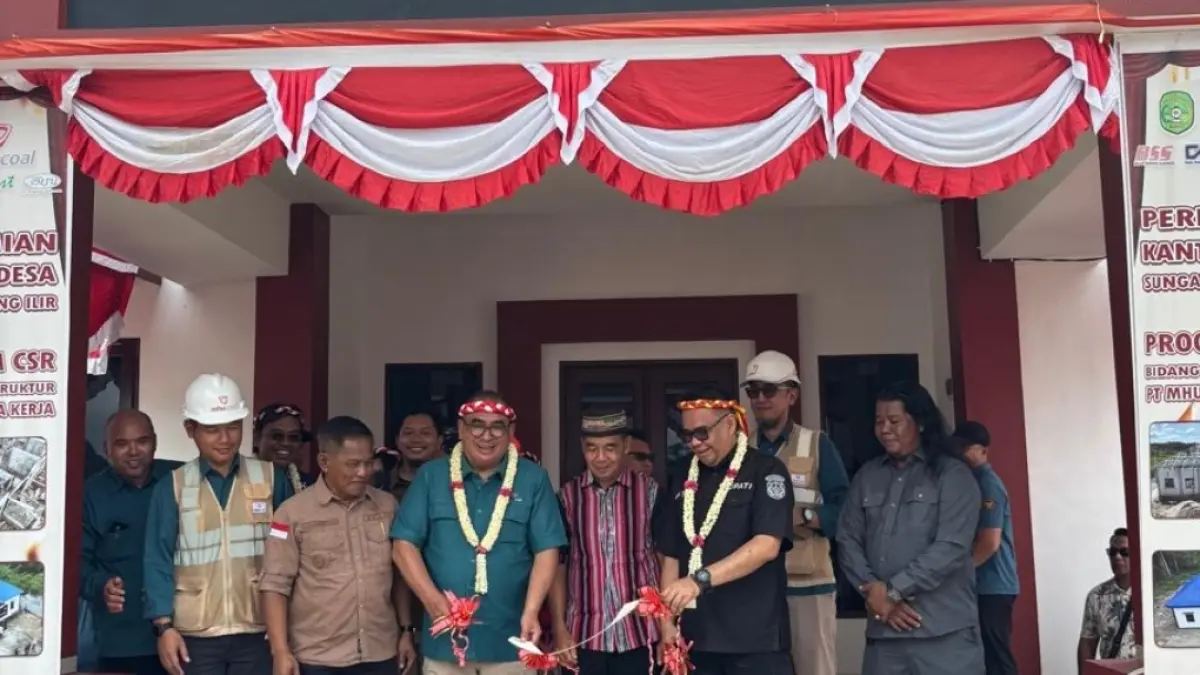 Sinergi Lingkar Tambang Kukar: PT MHU Resmikan Kantor Desa Sungai Payang Ilir, Bupati Apresiasi Penguatan Pelayanan Publik
