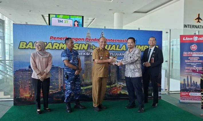 Lion Air Resmi Buka Rute Banjarmasin–Kuala Lumpur, Pemprov Kalsel Targetkan Lonjakan Wisatawan dan Investasi