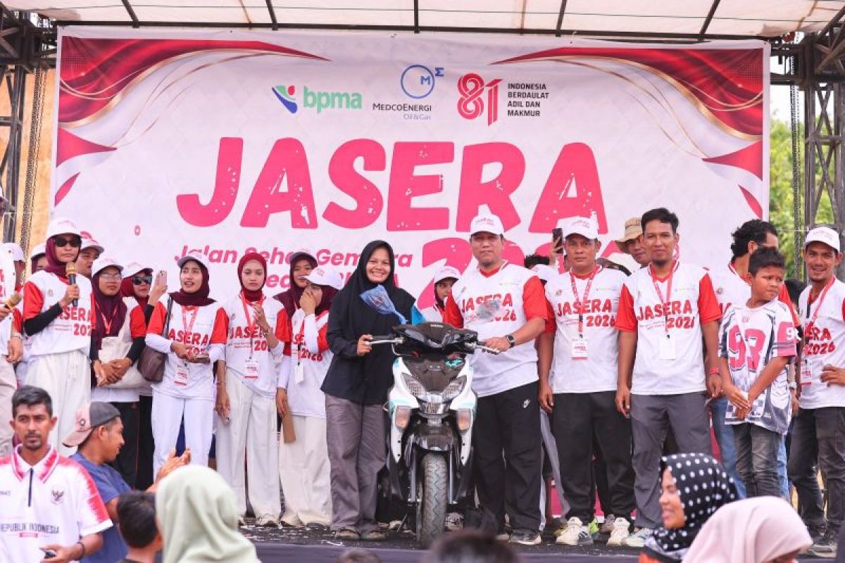 3.300 Warga Aceh Timur Ramaikan JASERA 2026, Jalan Sehat HUT ke-81 yang Digelar Medco E&P Malaka
