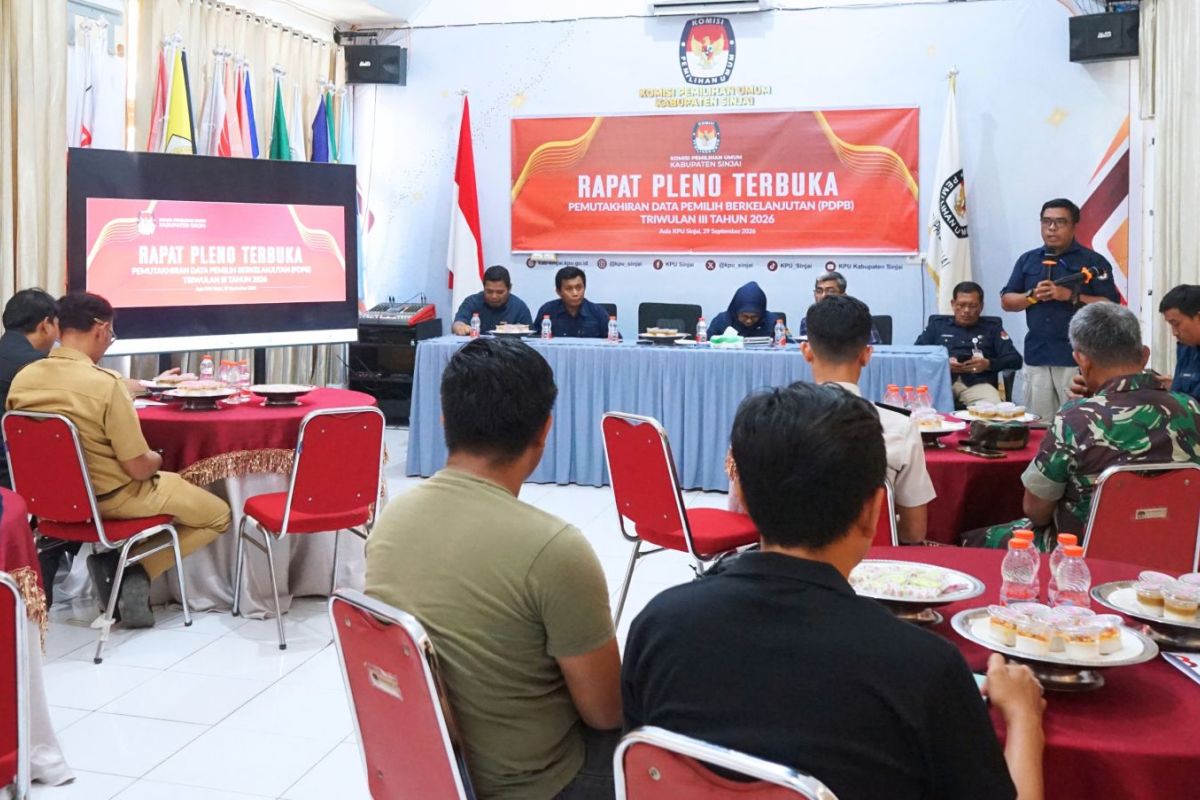 KPU Sulsel Catat 7.044.182 Pemilih di Triwulan III 2026, Bertambah 30.471 Orang