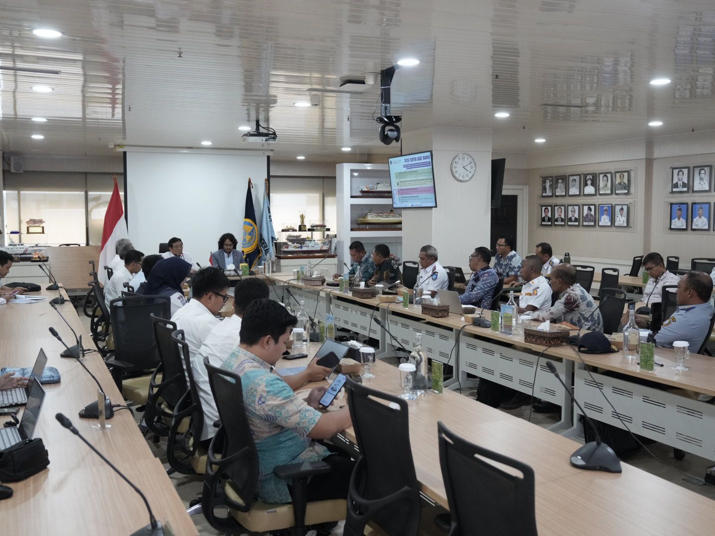10 Kepala Dishub Se-Maluku Utara Dihadapkan ke Kemenhub, Segudang Masalah Transportasi Laut Diadukan