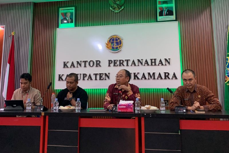 Kantah Sukamara Pangkas Layanan Peralihan Hak Tanah Jadi 10 Hari, Target Berlaku 17 Agustus 2026
