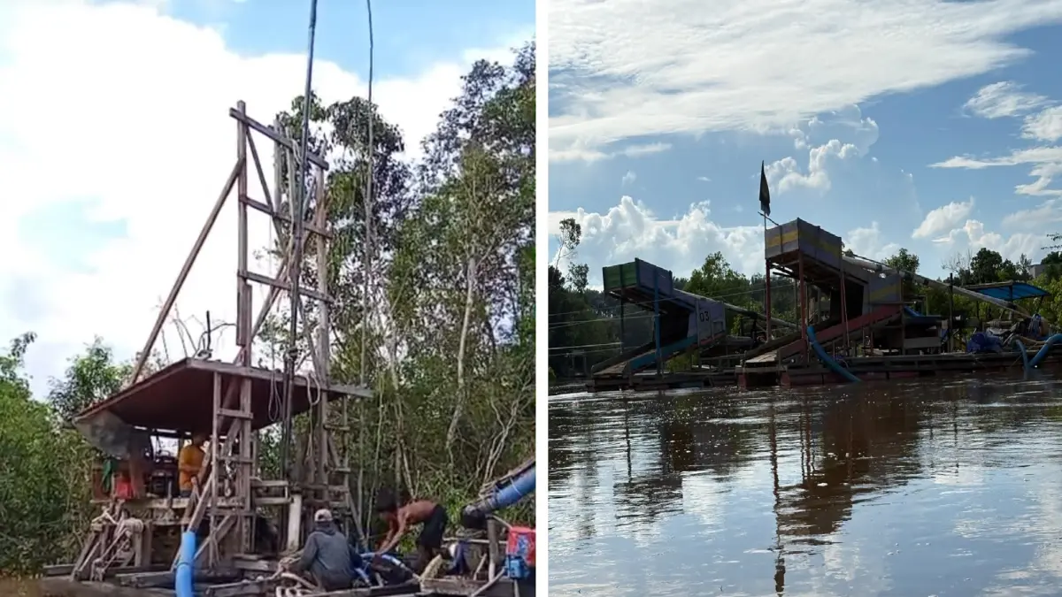 Mafia Emas Ilegal di Dusun Tandang Kembali Beroperasi, Oknum Pemuka Dusun Diduga Jadi Pelindung