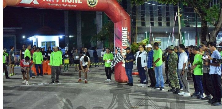 Ratusan Pelajar dan Warga Ramaikan Balap Lari Bahagia HUT ke-80 Pemkot Jambi, Wali Kota: Ini Ajang Cari Bibit Atlet