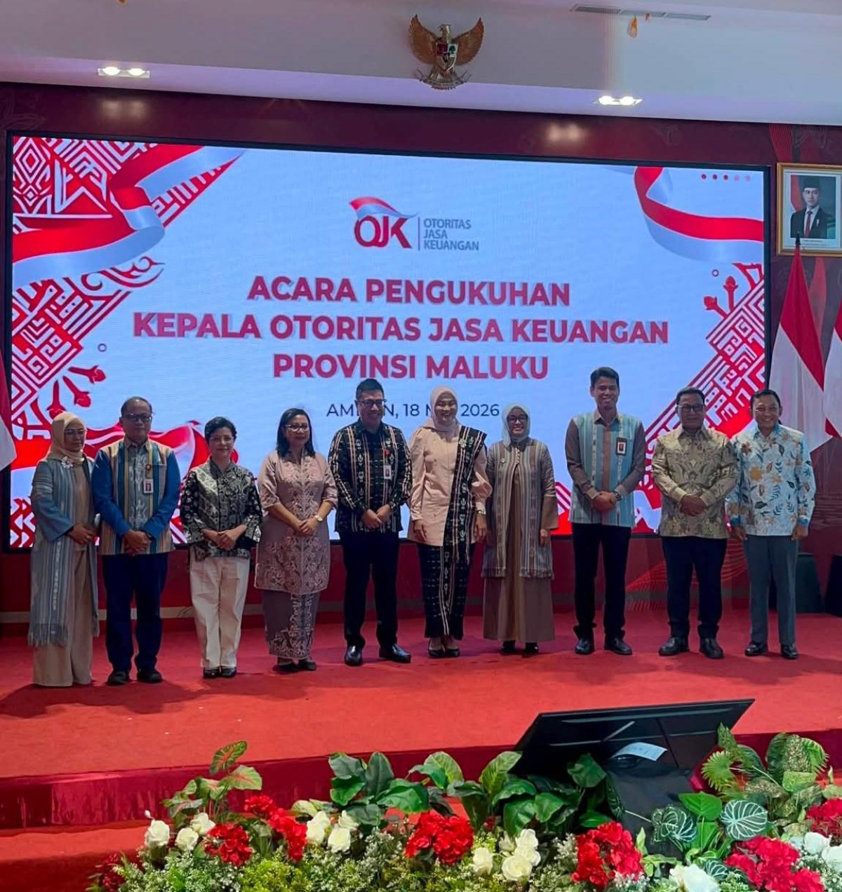 Wabup Maluku Tengah Hadiri Pengukuhan Kepala OJK Maluku, Dorong Literasi Keuangan hingga ke Wilayah Kepulauan