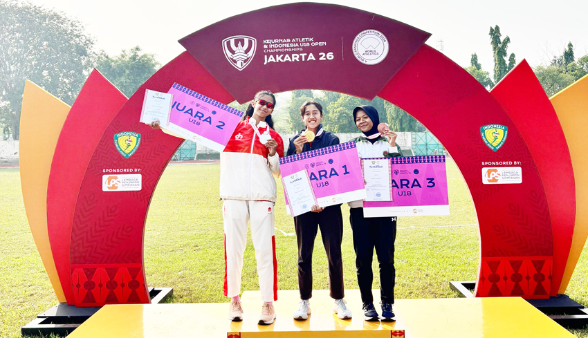 Tim Atletik Bali Raih Dua Medali Emas di Kejurnas Atletik U-18, Lampaui Prestasi Tahun Lalu