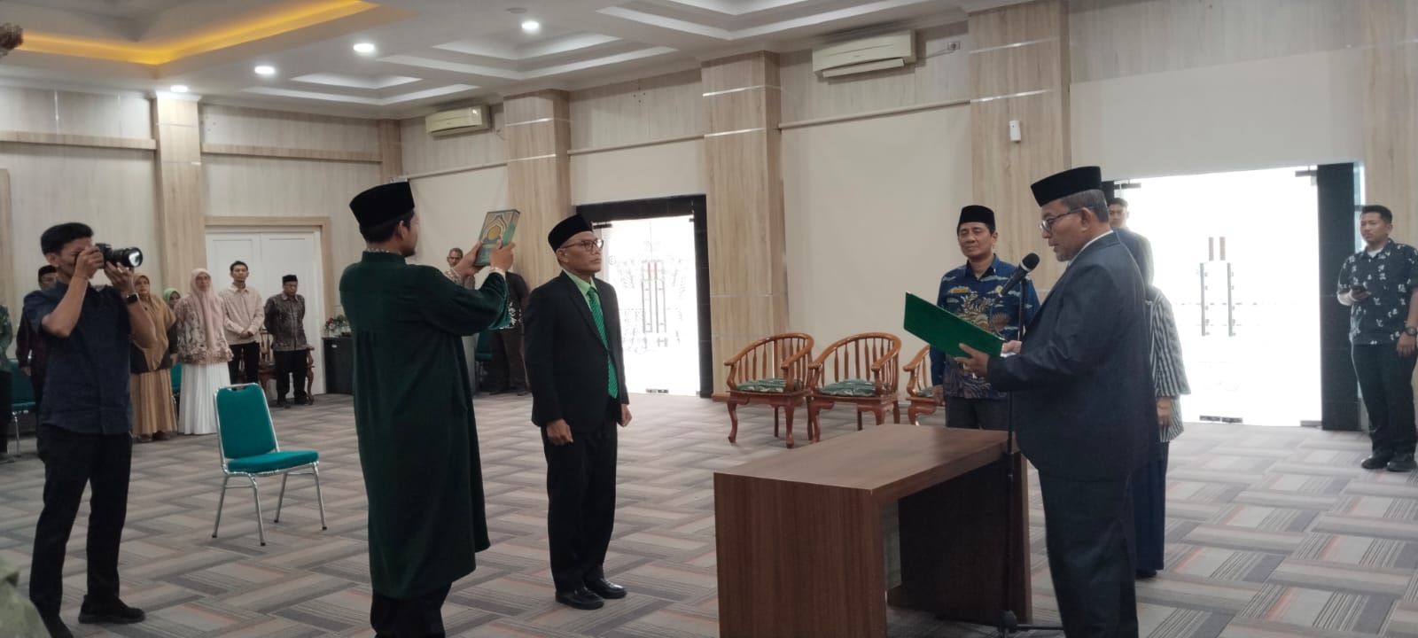 Khairul Azhar Resmi Dilantik sebagai Kepala Kemenag Aceh Barat, Kakanwil Ingatkan Pentingnya Kolaborasi Lintas Sektor