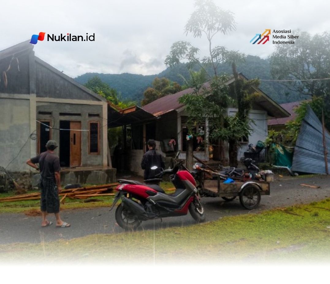 Angin Kencang Terjang Rumah Warga di Lhoong Aceh Besar, Atap Rumah Keluarga Samsuri Rusak Berat