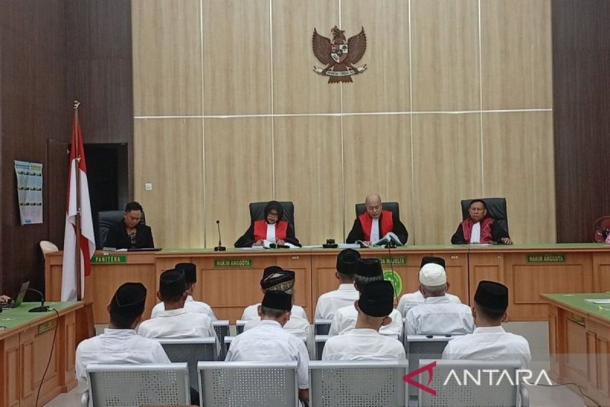 12 Mantan Pejabat Dinas Pertanian Kaur Divonis Bersalah, Vonis Bervariasi dari 1 Tahun hingga 3 Tahun Penjara