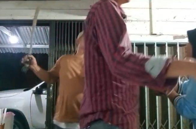 Warga Ogan Ilir Edy Elson Nyaris Dibacok 3 Pria Bersenjata Parang di Palembang, Lapor ke Polda Sumsel