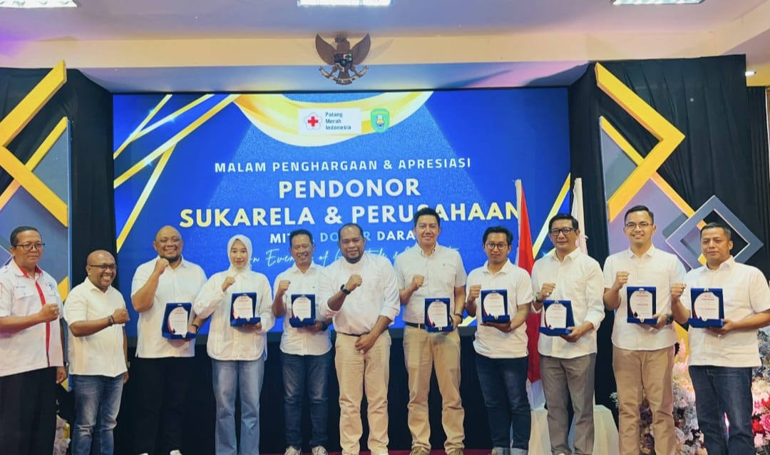 KPP Mining Jobsite INDE Terima Penghargaan dari PMI Kutai Timur atas Konsistensi Dukung Donor Darah