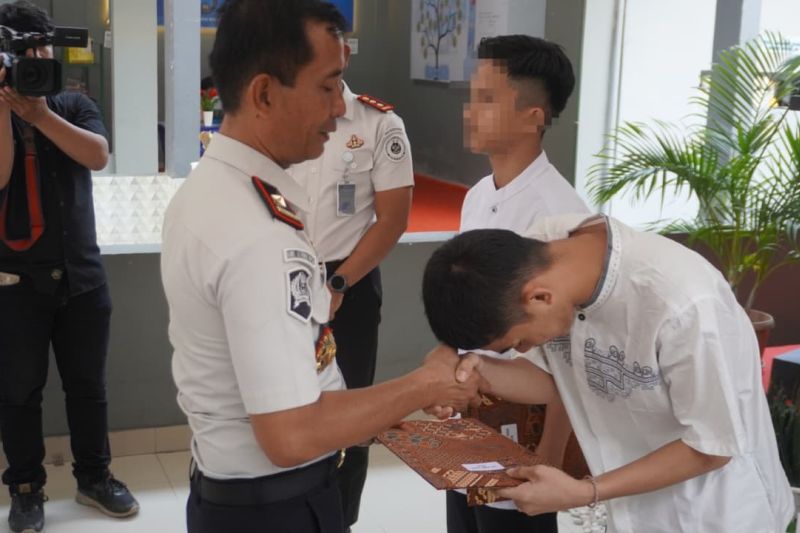 5 Anak Binaan LPKA Palu Dapat Pengurangan Masa Pembinaan Spesial Hari Anak Nasional 2026
