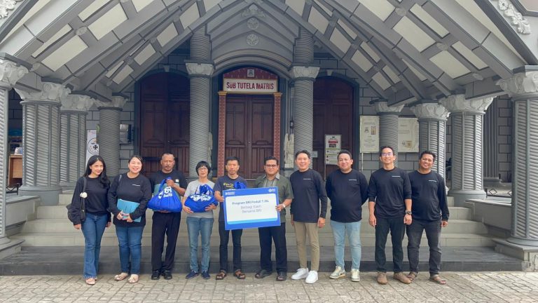 BRI Region 4 Palembang Salurkan Paket Sembako ke Enam Gereja, Jangkau Jemaat Lintas Denominasi di Sumsel