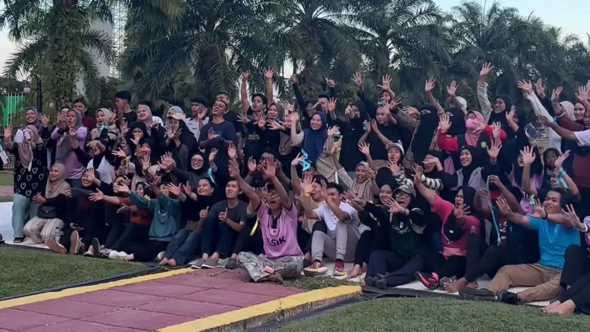 Ratusan Warga Sangatta Lintas Generasi Ramaikan Kumpul Seru, Permainan Tradisional Kembali Dimainkan