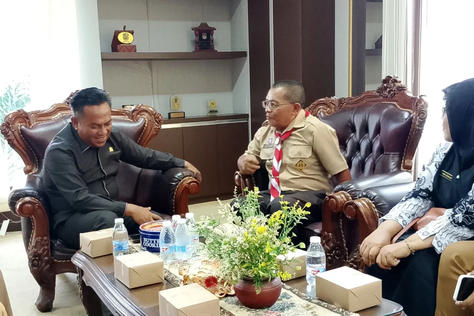 Kwarcab Prabumulih Audiensi dengan Ketua DPRD, Bahas Kesiapan Kontingen untuk Jamda IX Sumsel 2026