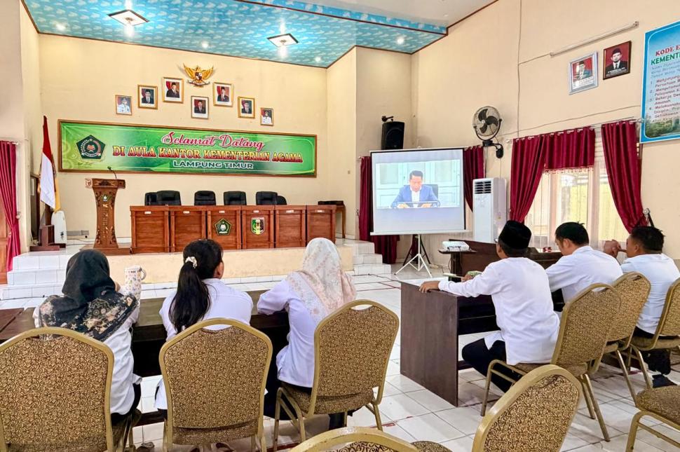 Kemenag Lampung Timur Serap Aturan Baru Tata Naskah Dinas, Target Administrasi Digital Lebih Tertib