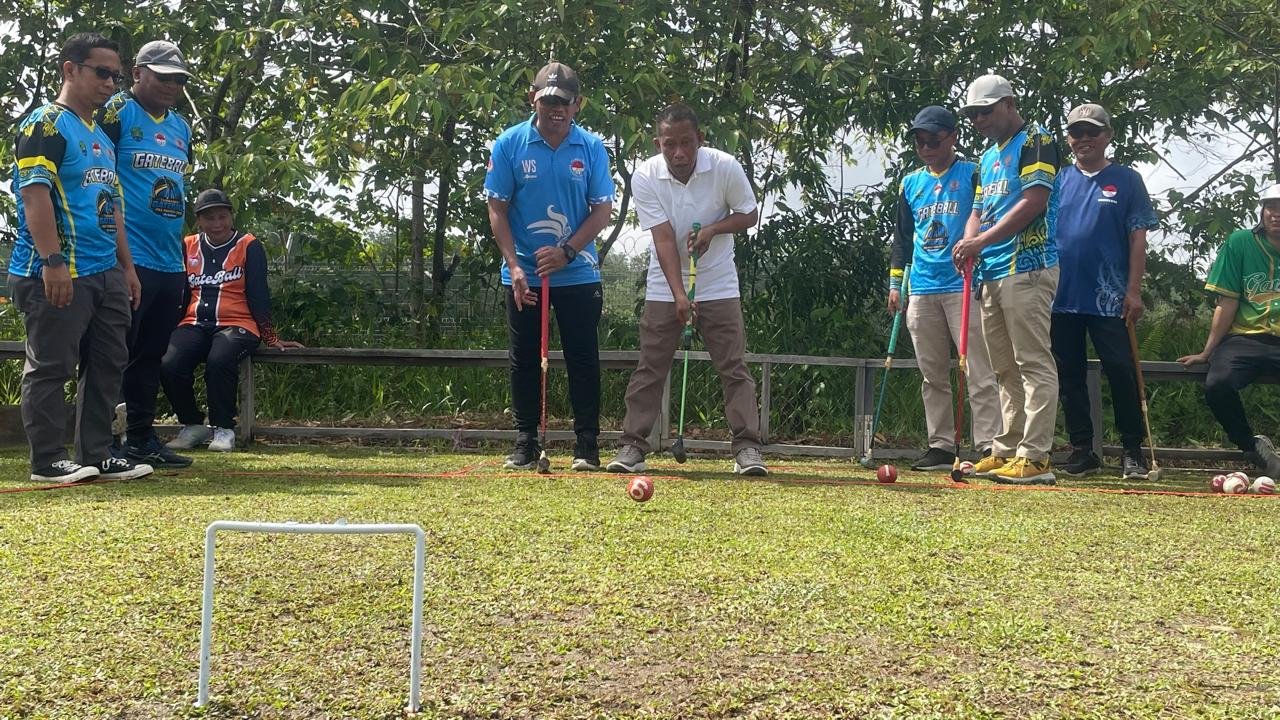 22 Klub Bertarung di Turnamen Pra Porprov Bulungan, Bupati: Ini Ajang Ukur Kesiapan Atlet Gateball Kaltara