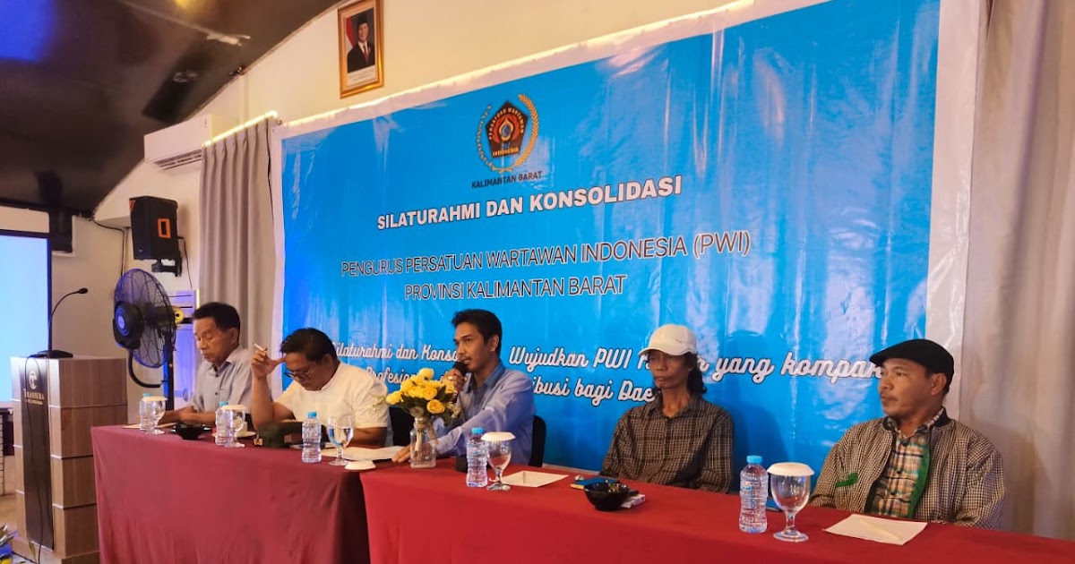 PWI Kalbar Gelar Konsolidasi di Pontianak, Fokus ke Porwanas 2027 dan Uji Kompetensi Wartawan