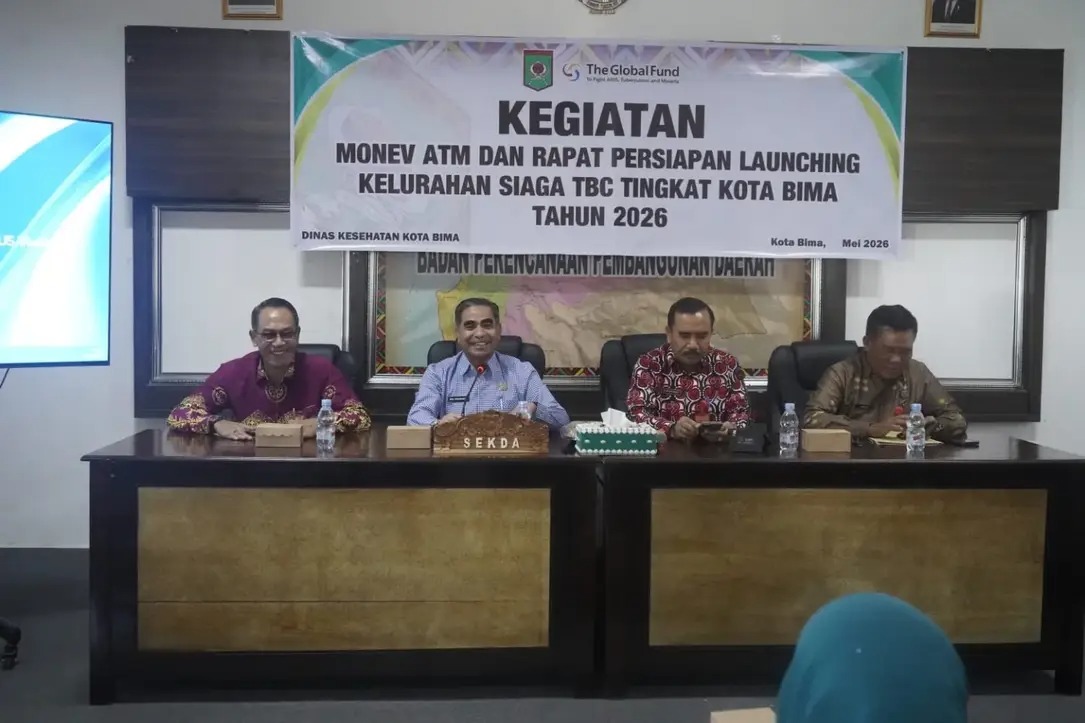 Sekda Kota Bima Buka Rapat Persiapan Launching Kelurahan Siaga TBC 2026, Targetkan Eliminasi TBC Lewat Sinergi Lintas Sektor