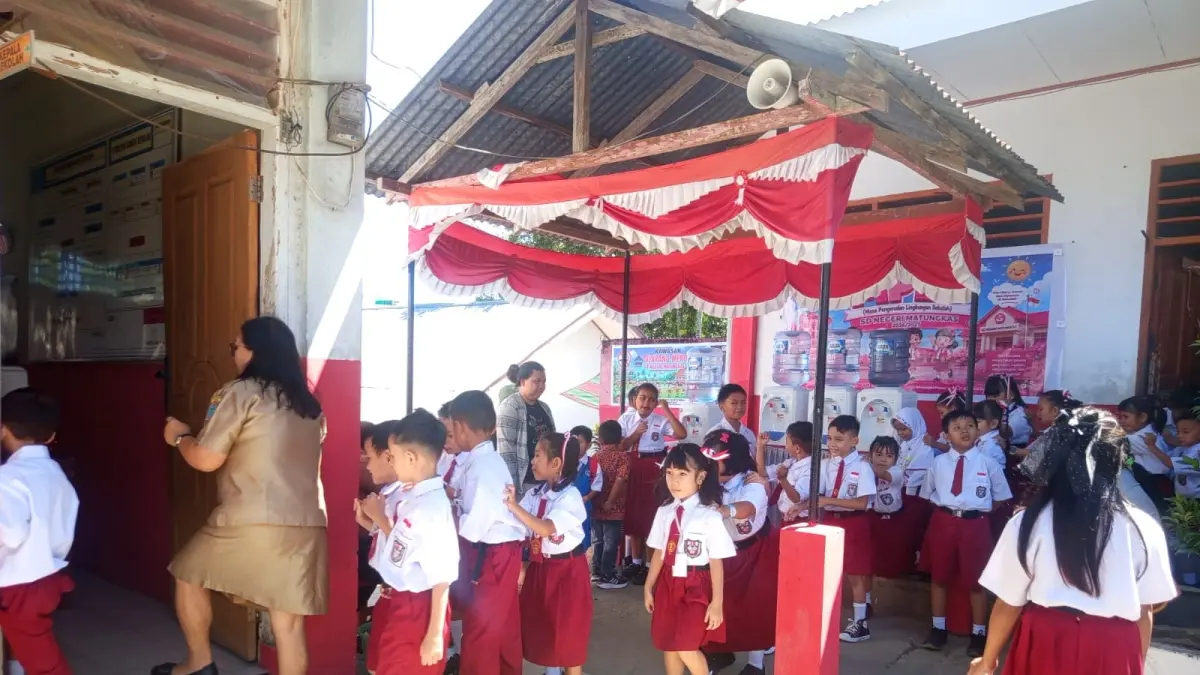 SD Negeri Matungkas di Minahasa Utara Sambut 72 Siswa Baru Lewat MPLS Edukatif dan Ramah Anak