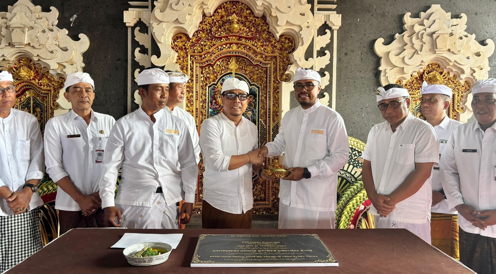 Wawali Denpasar Arya Wibawa Dorong Gotong Royong dan Pelestarian Adat saat Melaspas Pura di Pedungan