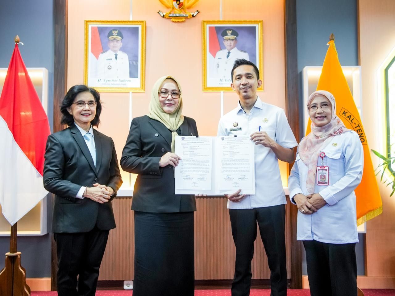 Pj Sekda Kalteng Linae Victoria Aden Instruksikan Pejabat OPD Baru Langsung Bergerak Cepat Usai Sertijab Tiga Kepala Dinas