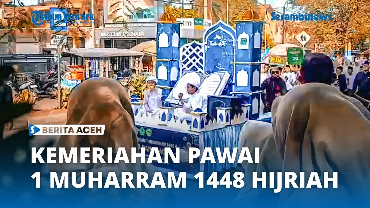 Pawai Tahun Baru Islam 1448 H di Banda Aceh: Guru SMPN 3 Sebut Ajang Latih Kreativitas dan Tingkatkan Takwa