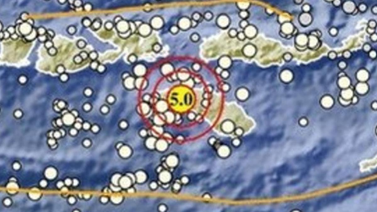 Gempa Magnitudo 5,0 Guncang Waikabubak Sumba Barat, Warga Diimbau Waspada Gempa Susulan