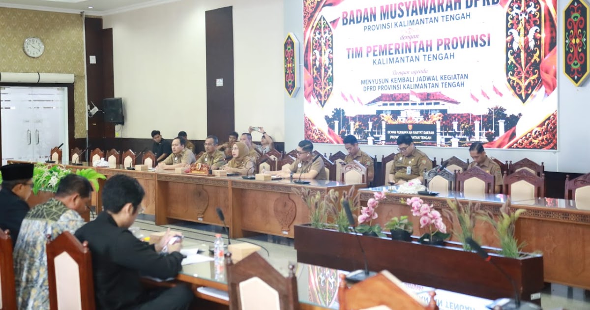Banmus DPRD Kalteng dan Pemprov Sepakati Jadwal Legislasi hingga Juli 2026, Bahas Raperda Pertanahan
