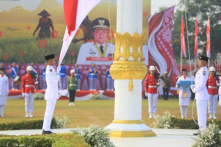 Kisah Muhammad Prince Farid Al Qodri, Pembentang Merah Putih di Upacara HUT Ke-81 RI di Griya Agung Palembang
