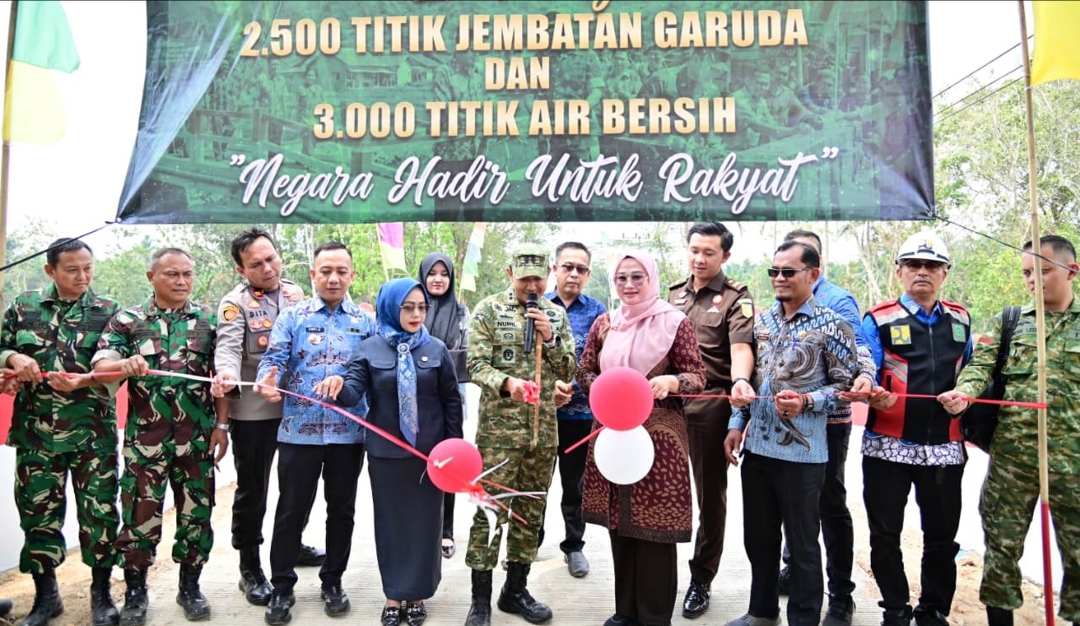 Jembatan Garuda Way Sulan di Lampung Selatan Diresmikan Presiden Prabowo, Petani hingga Pelajar Kini Punya Akses Aman