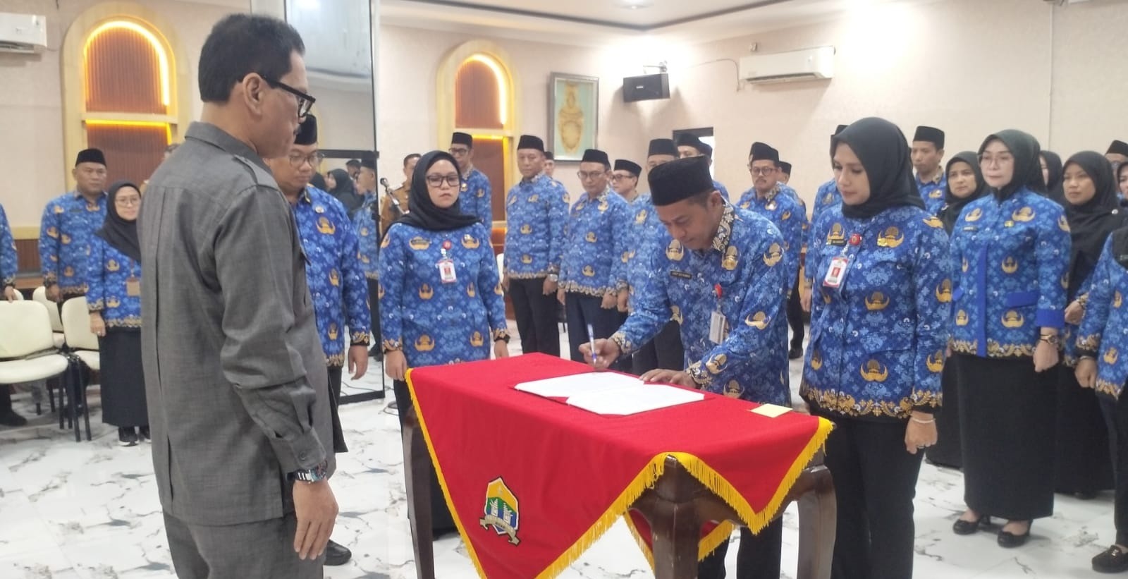 29 Pejabat Pemkot Serang Dirotasi, Sekda Nanang Saefudin Ingatkan Jabatan Tidak Langgeng
