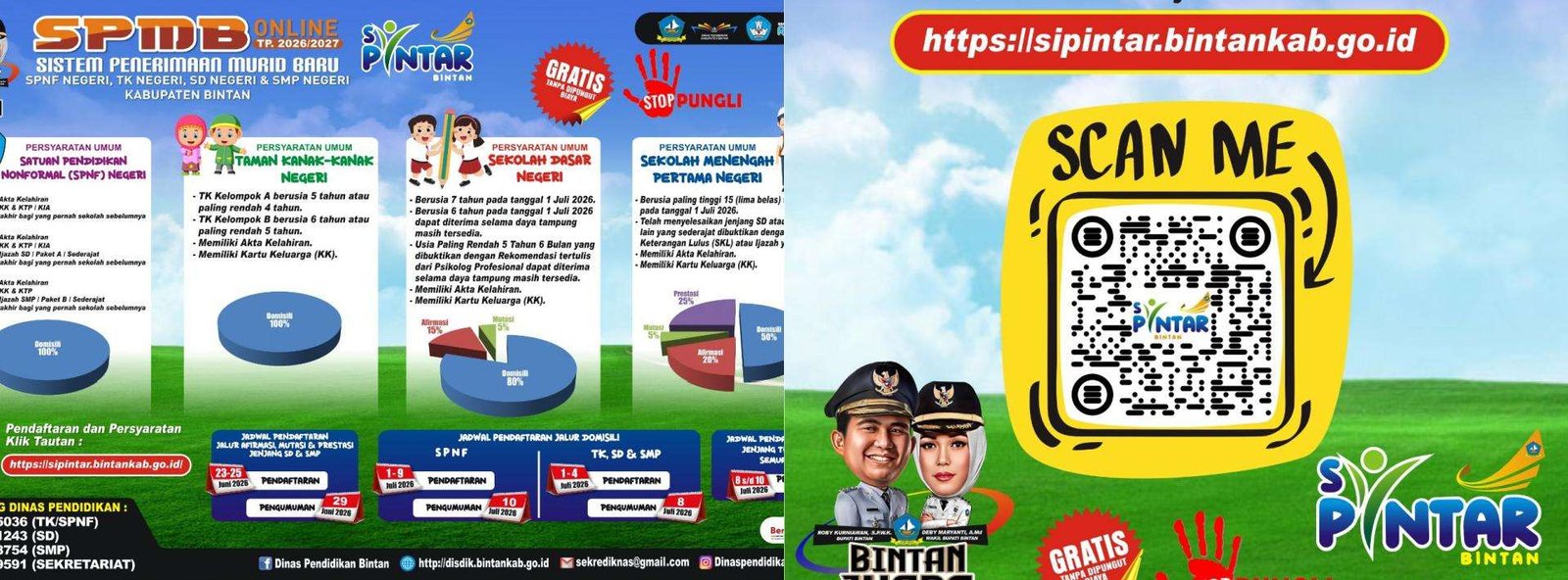 PPDB Online Bintan 2026-2027 Resmi Dibuka, Orang Tua Diminta Siapkan Berkas Administrasi Kependudukan