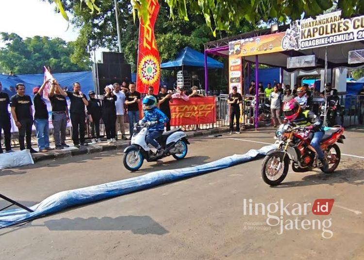 Polres Pekalongan Gelar Drag Bike Pemula untuk Tekan Balap Liar, 600 Pembalap dari 3 Provinsi Ikut Serta