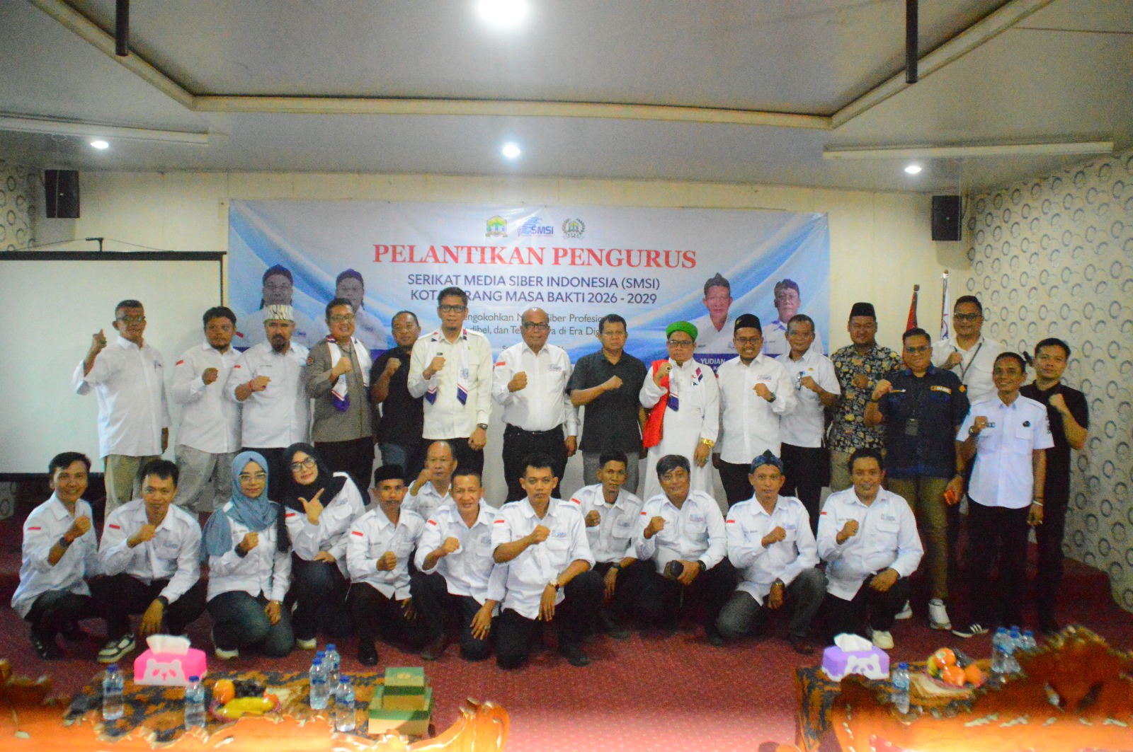 Pengurus SMSI Kota Serang 2026-2029 Resmi Dilantik, Yudian Tegaskan Komitmen Jaga Profesionalisme Media Siber